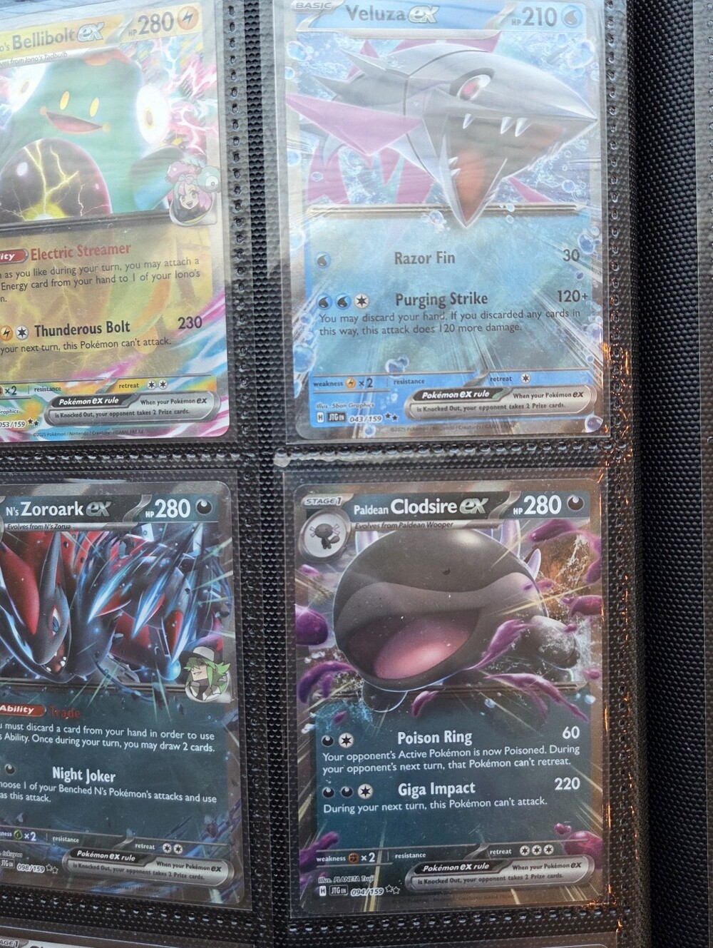 Pokémon EX Card Set Holo TCG Journey Together, Chaos Rising, and Perfect Order - Picture 4 of 10